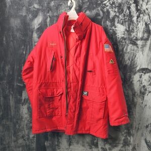 Buffalo Men's Vibrant Red Puffer Coat
